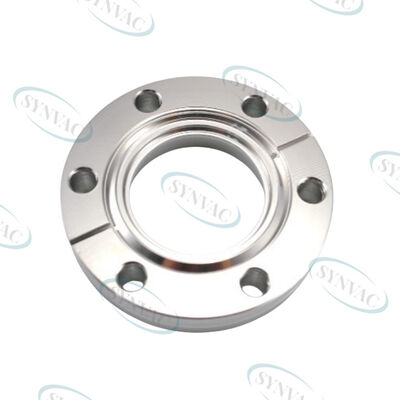 CF Bored Flange Nonrotatable Tapped Bolt Holes For High Vacuum