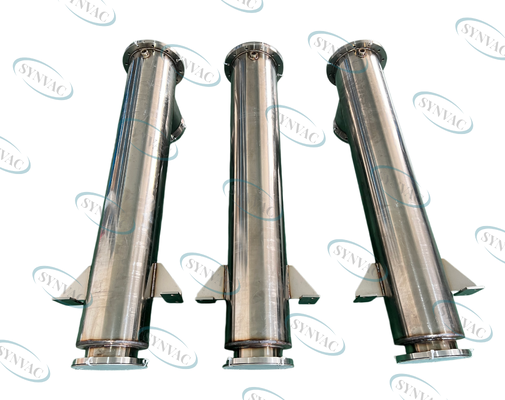 304 Or 316L Custom Double Layer Water Cooling Vacuum Pipeline