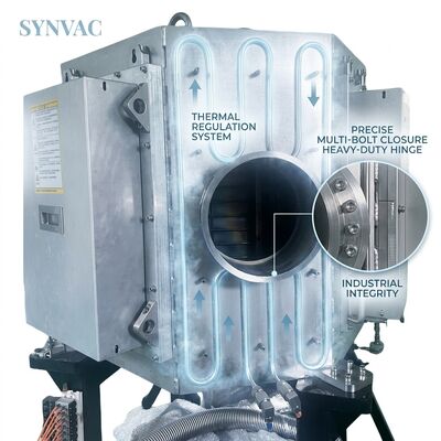 Customizable Multi-Port Stainless Steel Vacuum Chamber 304 316L OEM CF ISO KF Ports for Industrial Coating